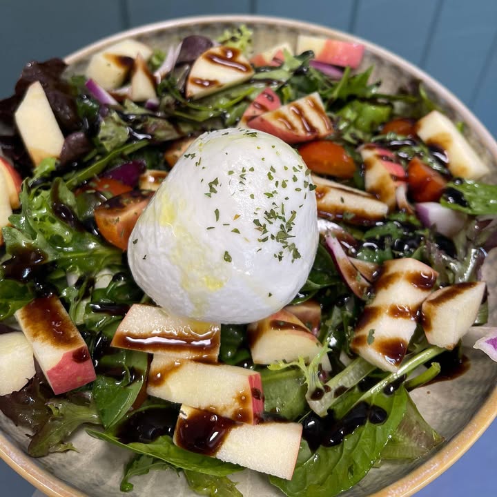 Featured image for “Burrata Salad Special at Testa Rossa”