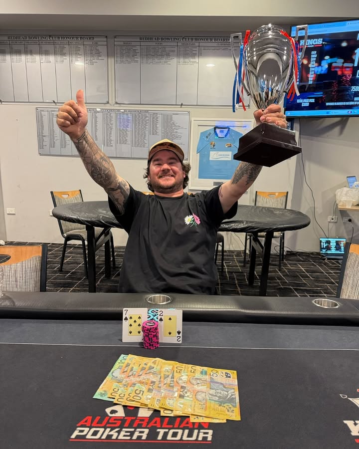 Featured image for “Ben Martin Wins Poker Tournament at Club Redhead”