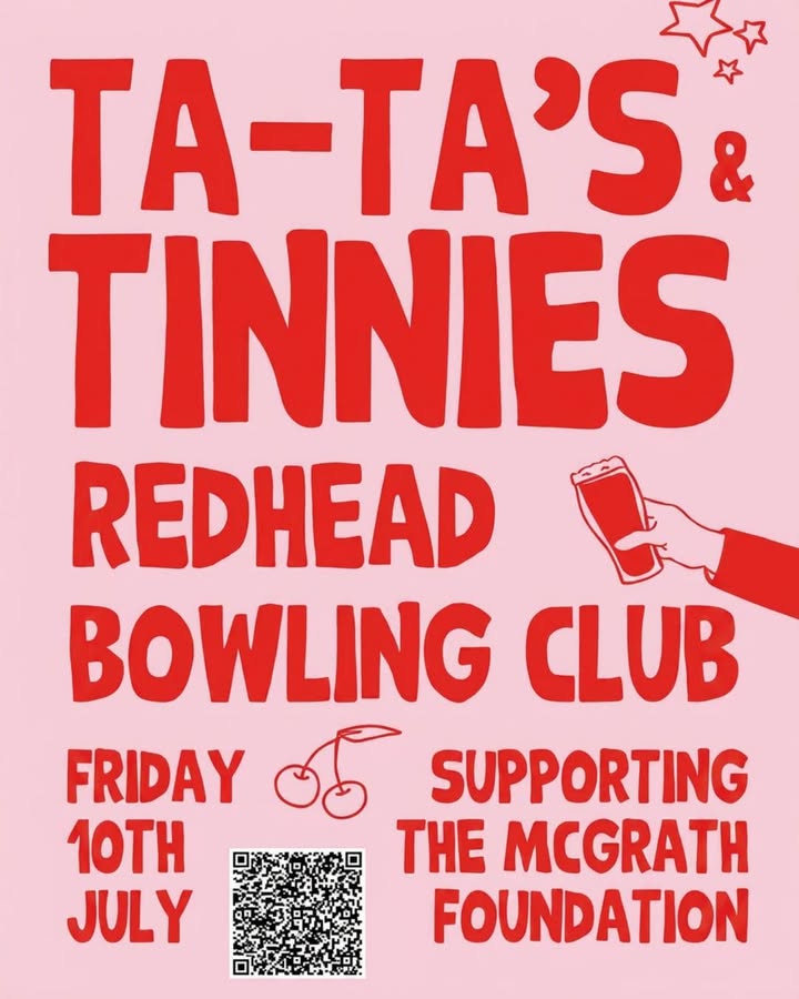 Featured image for “Family Fun Day for McGrath Foundation at Club Redhead”