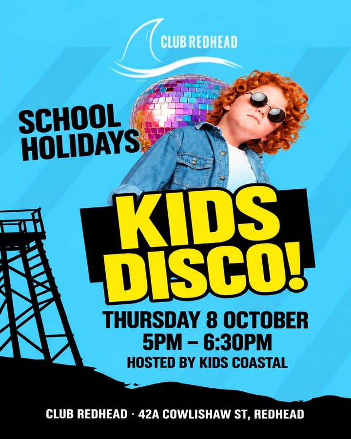Featured image for “Kids Disco & Trivia Night at Club Redhead”